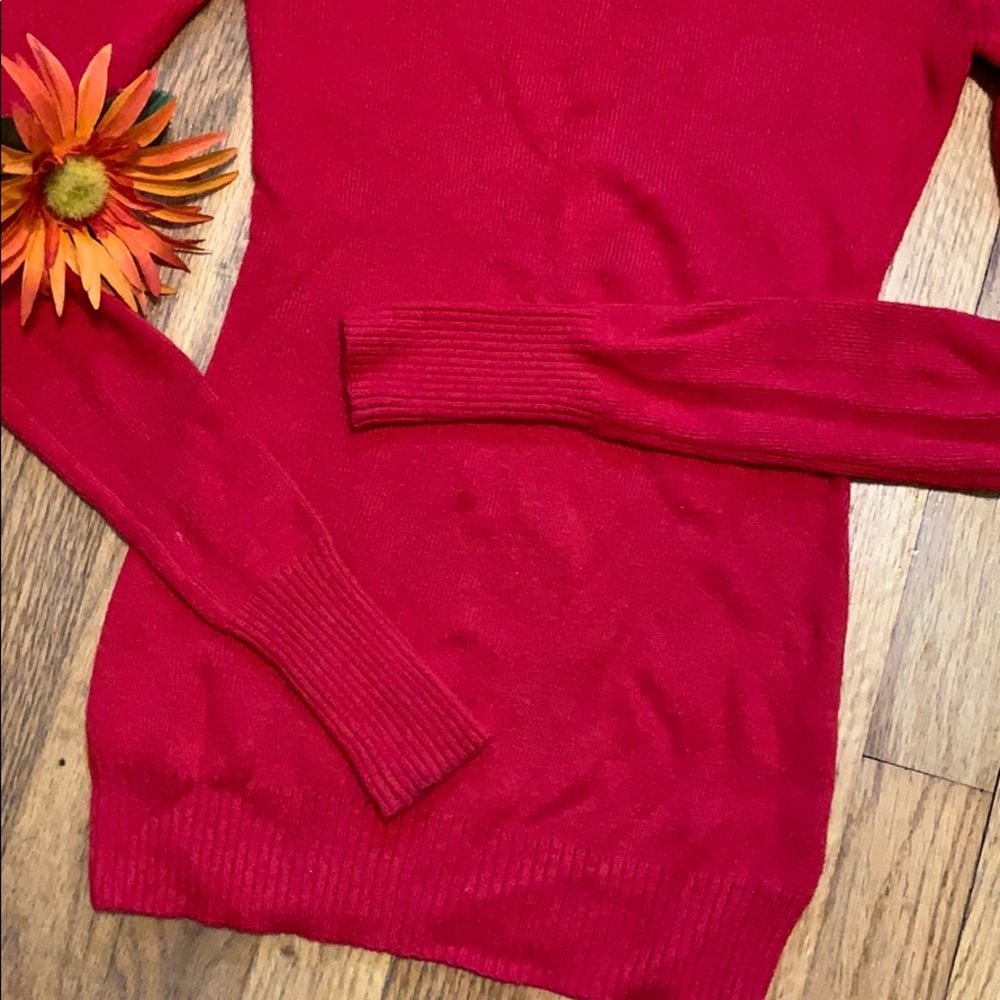Express Red Sweater - Picture 3 of 10